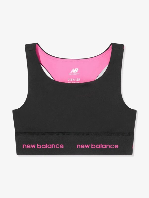 New Balance Kids brassière de sport à dos-nageur - Noir