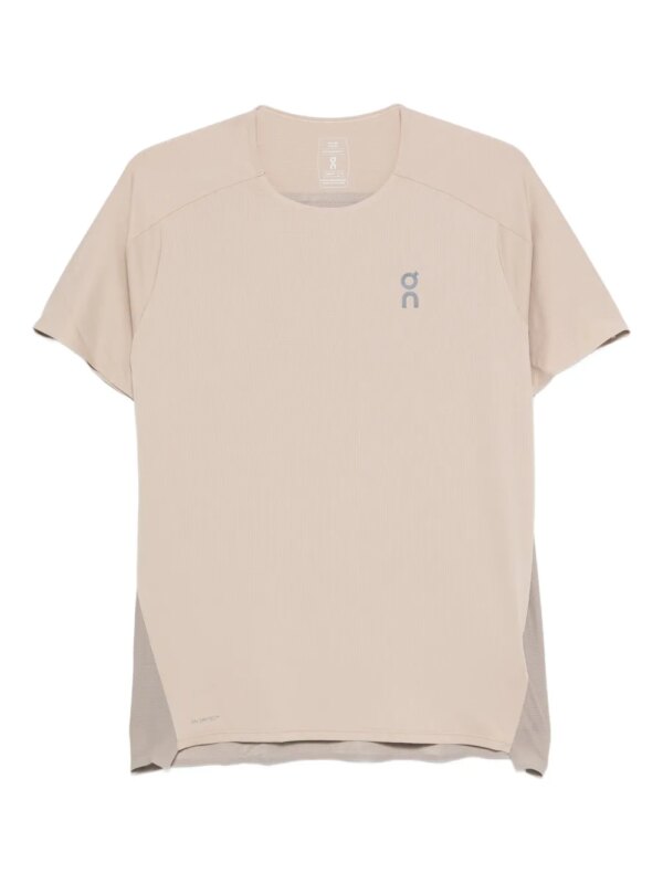 On Running t-shirt à empiècements - Tons neutres
