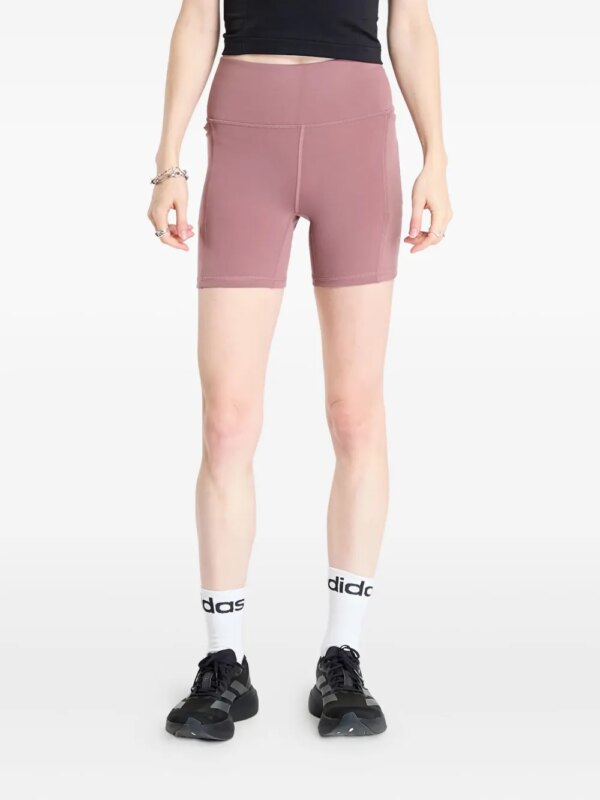 Under Armour short Project Rock à taille haute - Rouge