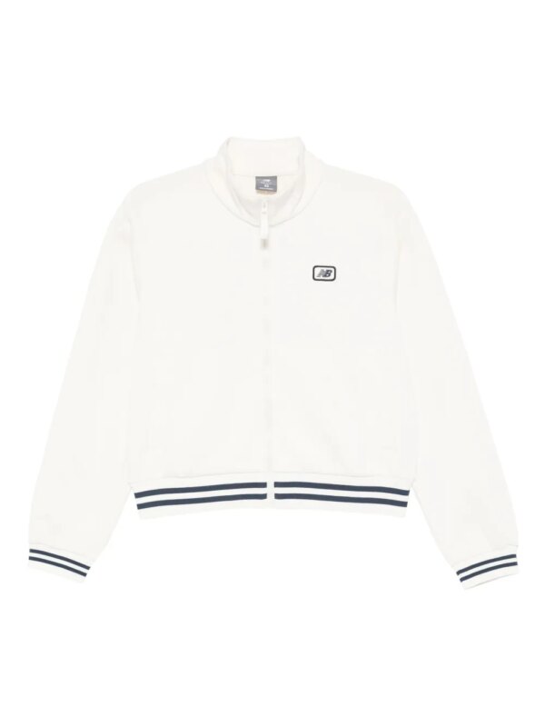 New Balance veste de sport à fermeture zippée - Blanc