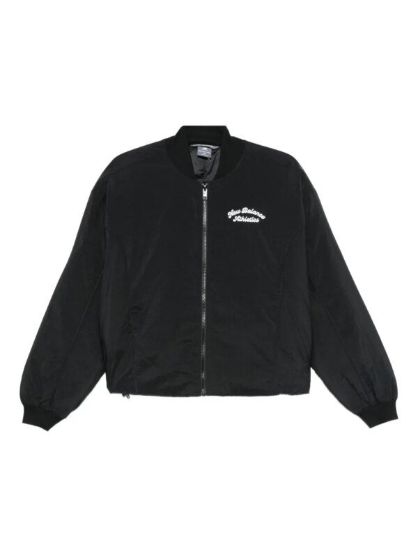 New Balance veste zippée à broderies - Noir
