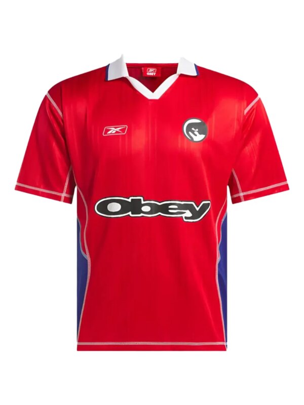 Reebok x Obey t-shirt Soccer Red - Rouge