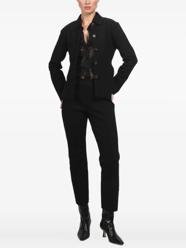 High Sport veste à boutonnière - Noir