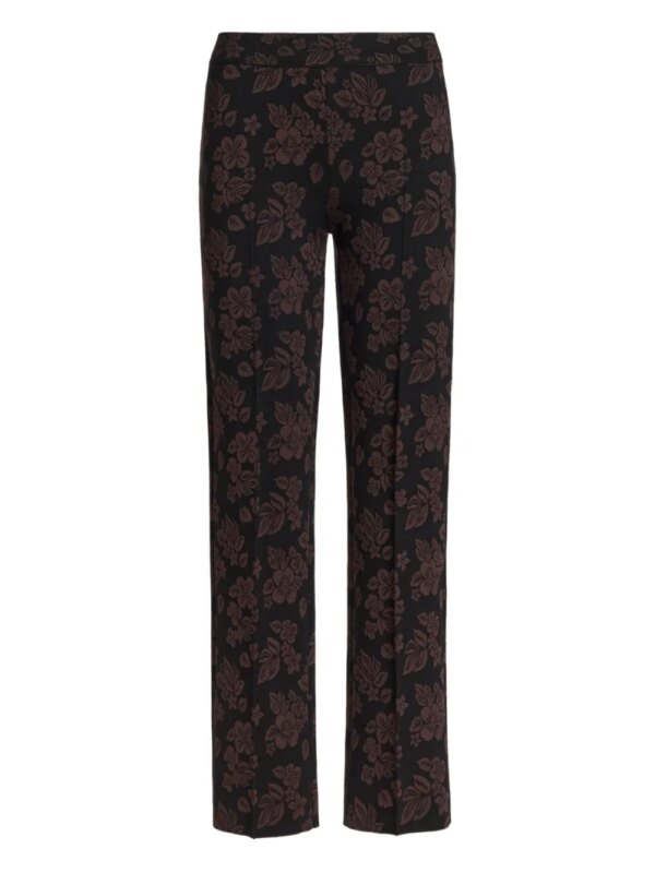 High Sport pantalon court à fleurs - Noir