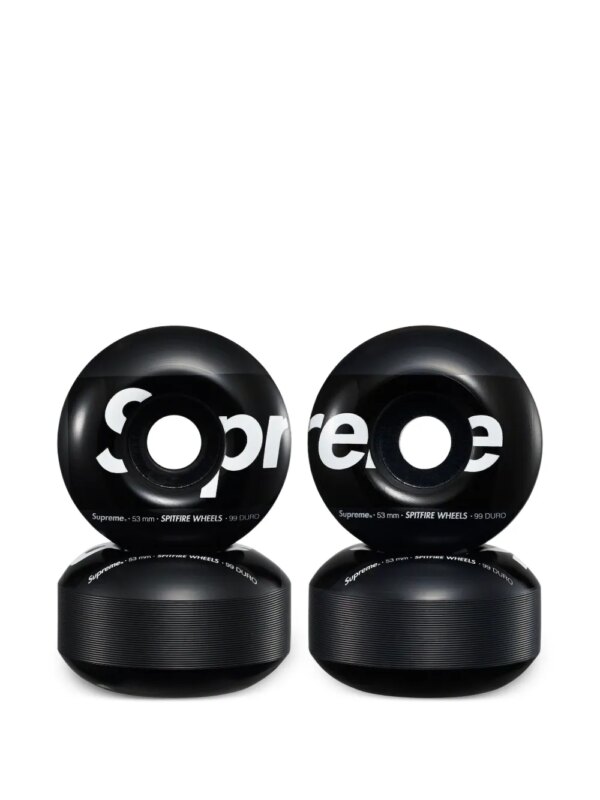 Supreme lot de 4 roulettes Spitfire Shop - Noir