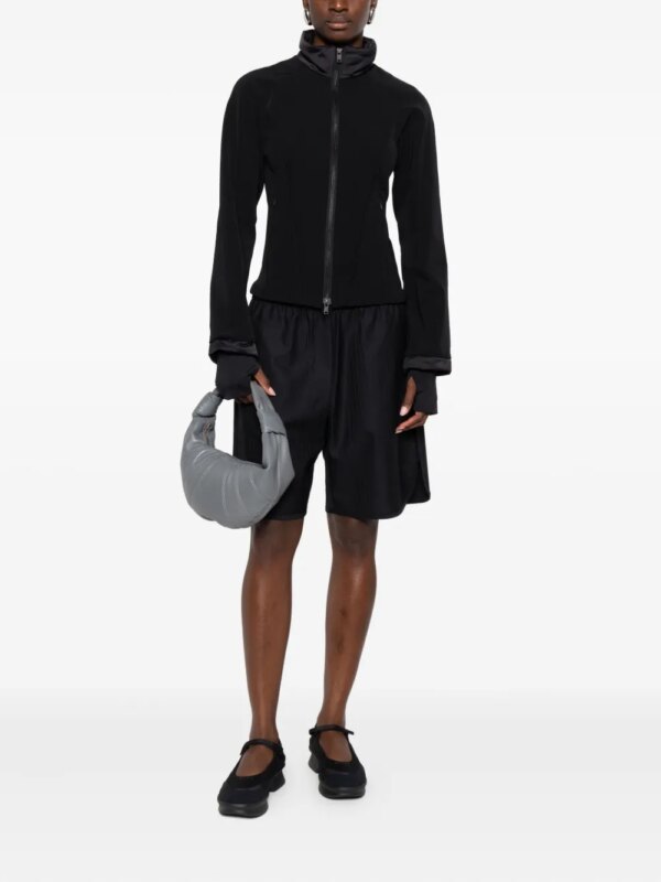 Y-3 Gewatteerd jack met rits - Zwart