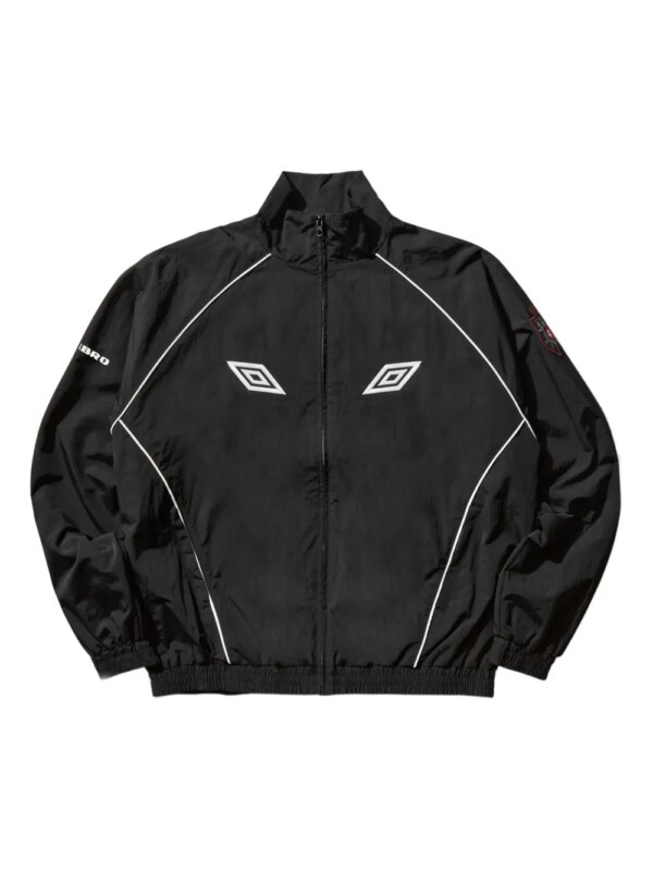 UMBRO veste zippée Eyes à bords passepoilés - Noir