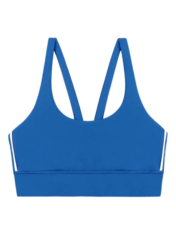 Sporty & Rich brassière de sport à dos-nageur - Bleu