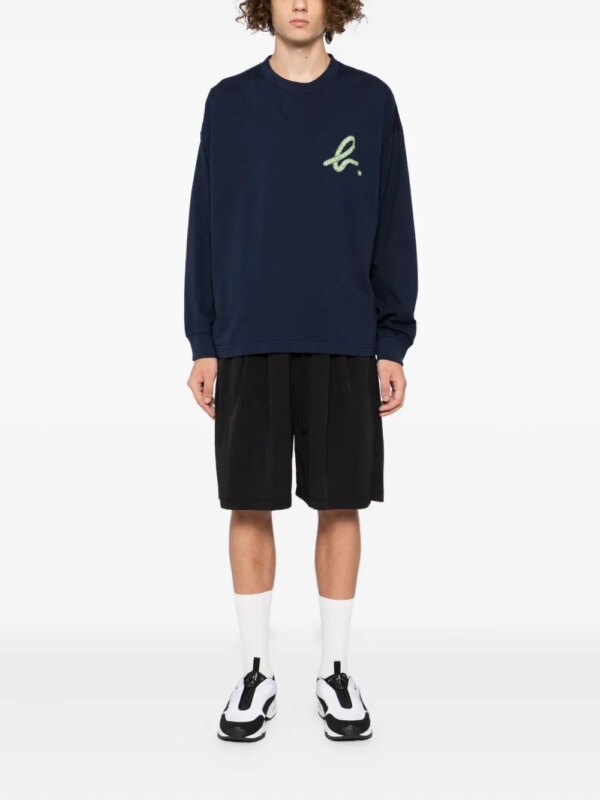 SPORT b. by agnès b. T-shirt met geborduurd logo - 624