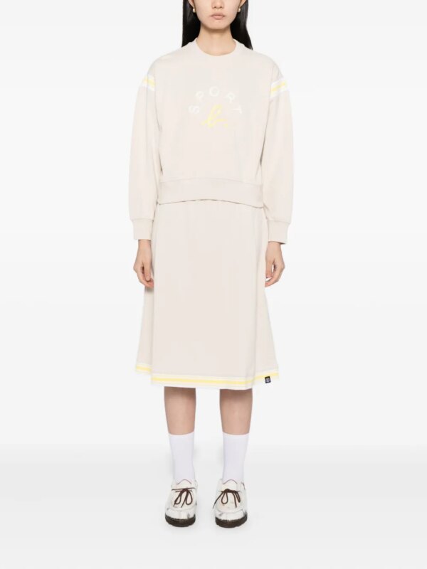 SPORT b. by agnès b. Cropped sweater - Beige