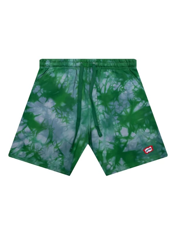 ICECREAM short à imprimé tie-dye - Vert