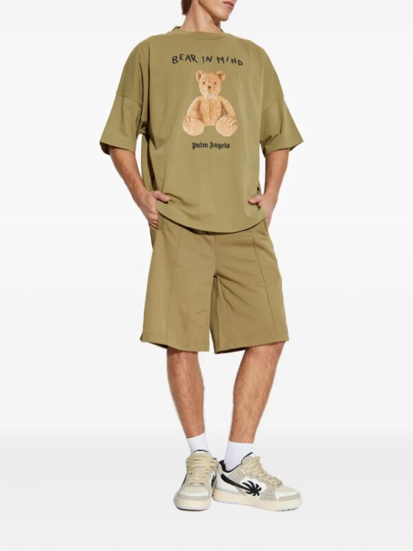 Palm Angels short à logo - Vert