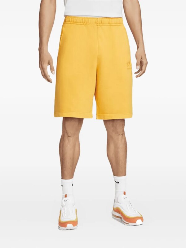 Nike short de sport à fini texturé - Jaune
