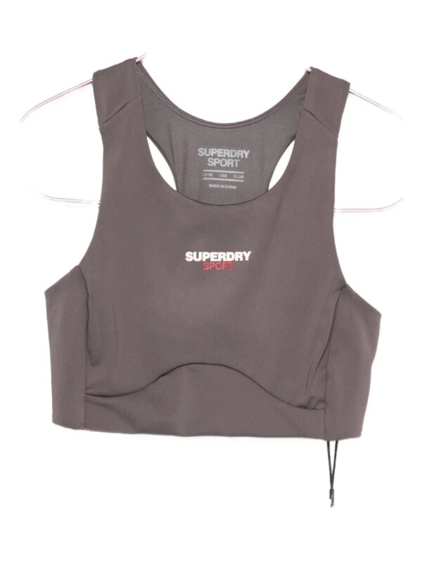 Superdry haut à dos nageur - Marron