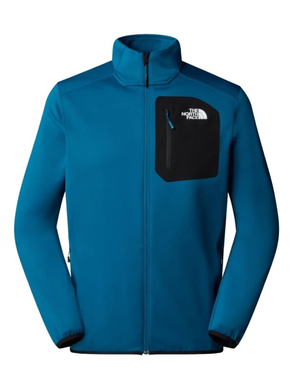 The North Face veste Crest à fermeture zippée - Bleu