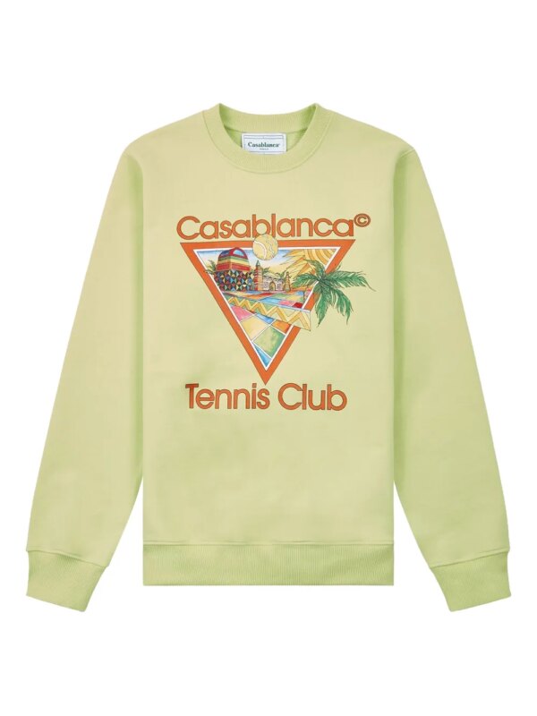 Casablanca sweat Tennis Club - Vert
