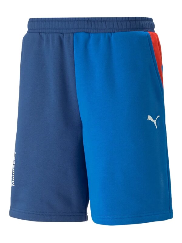 PUMA x BMW M Motorsport short de sport à design colour block - Bleu