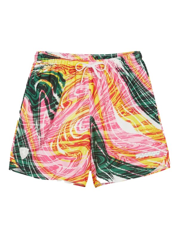 PUMA x Scuderia Ferrari short Race à imprimé abstrait - Rose