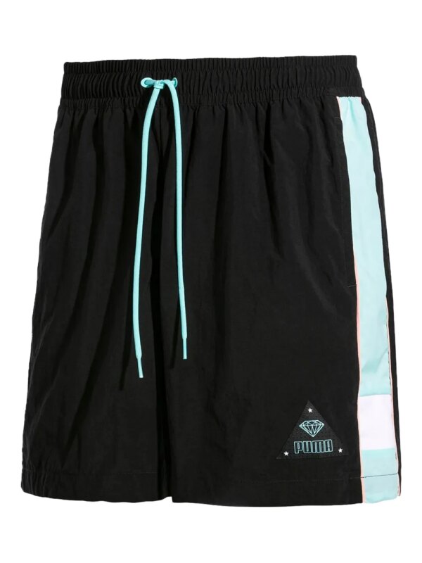 PUMA x Diamond short de sport à rayures latérales - Noir