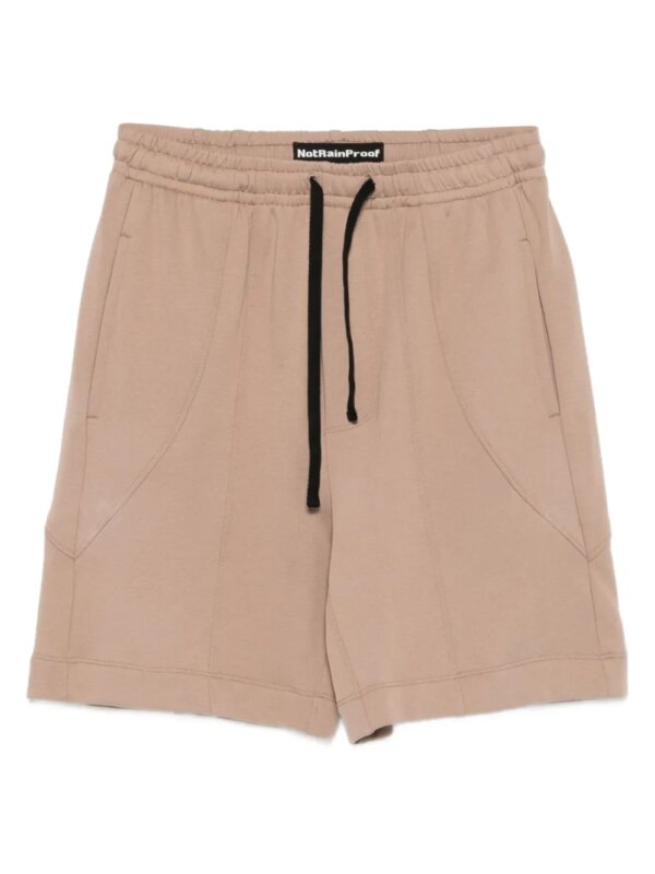 NotRainProof short de bain à taille à lien de resserrage - Tons neutres