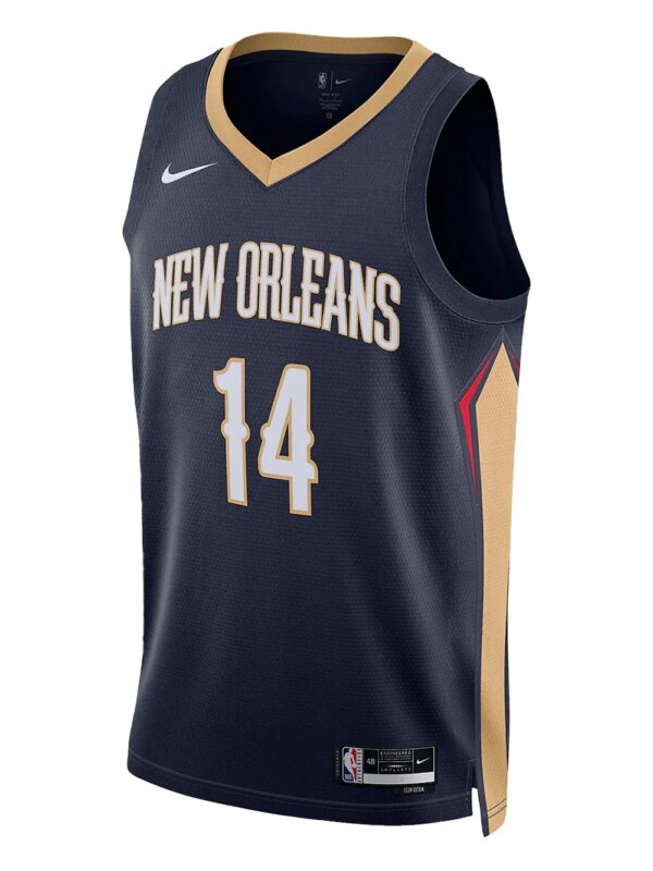 Nike débardeur NBA New Orleans Pelicans 'Ingram 14' Swingman - Bleu