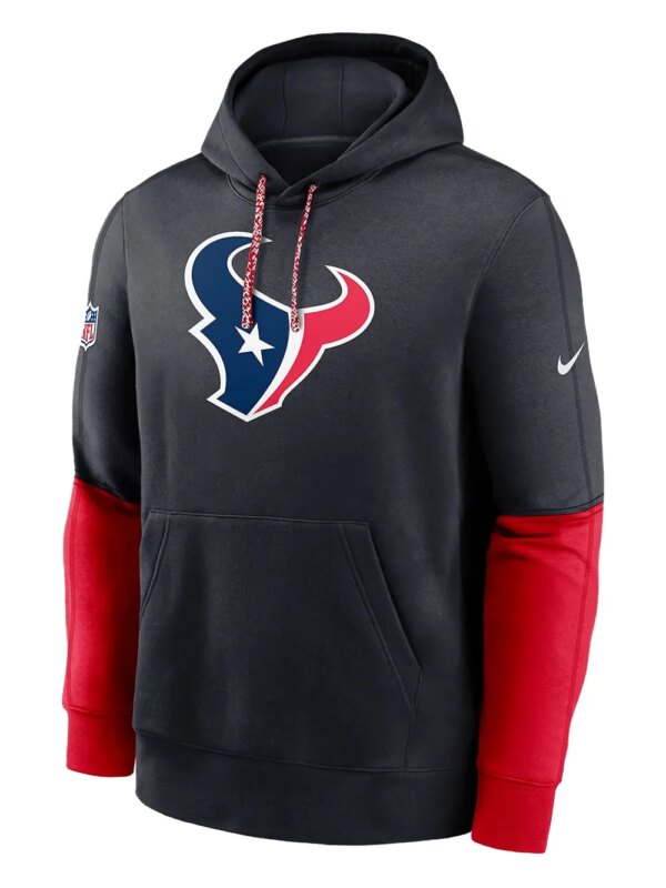 Nike hoodie NFL Houston Texans Sideline Club - Bleu