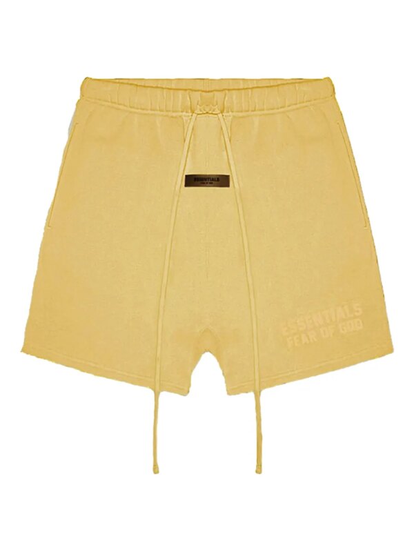 FEAR OF GOD ESSENTIALS short à lien de resserrage - Jaune