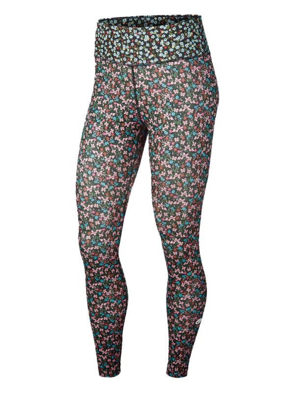 Nike legging à fleurs - Noir