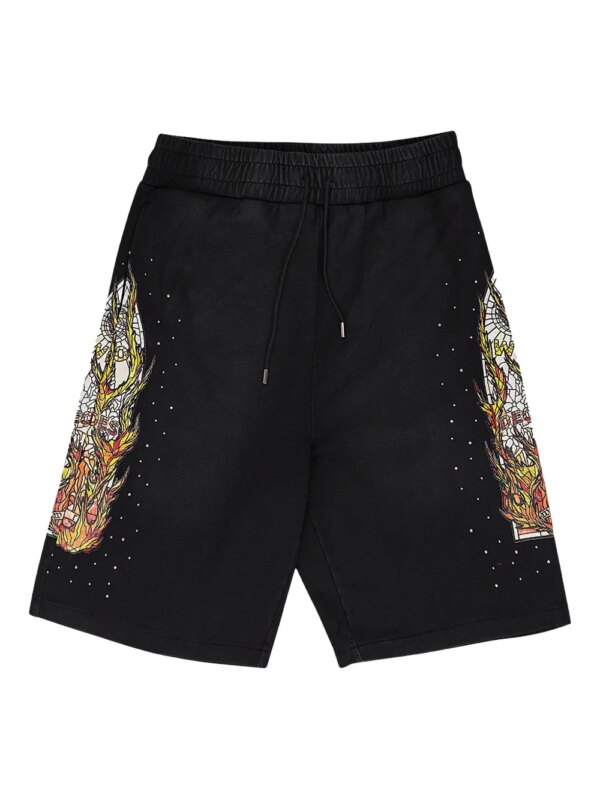 Who Decides War short à lien de resserrage - Noir