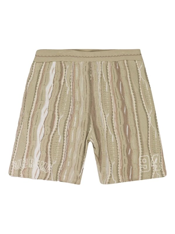 Supreme short Coogie en maille - Tons neutres
