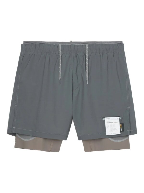 Satisfy short TechSilk™ Cordura® 8 pouces - Gris