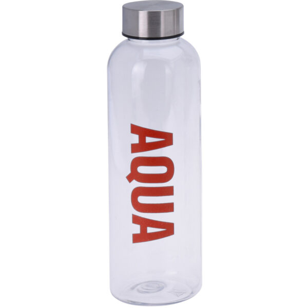 Bidon drinkfles/waterfles rood 500 ml met schroefdop