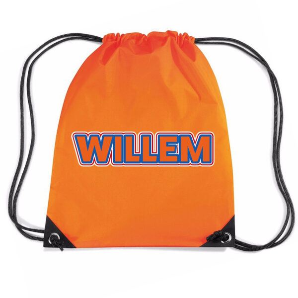 Oranje Koningsdag rugzak - Willem - waterafstotend - 45 x 34 cm