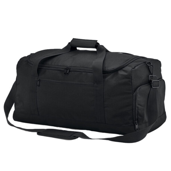 Reistas/weekendtas/sporttas model Active - zwart - 55 x 26 x 27 cm - 35 liter