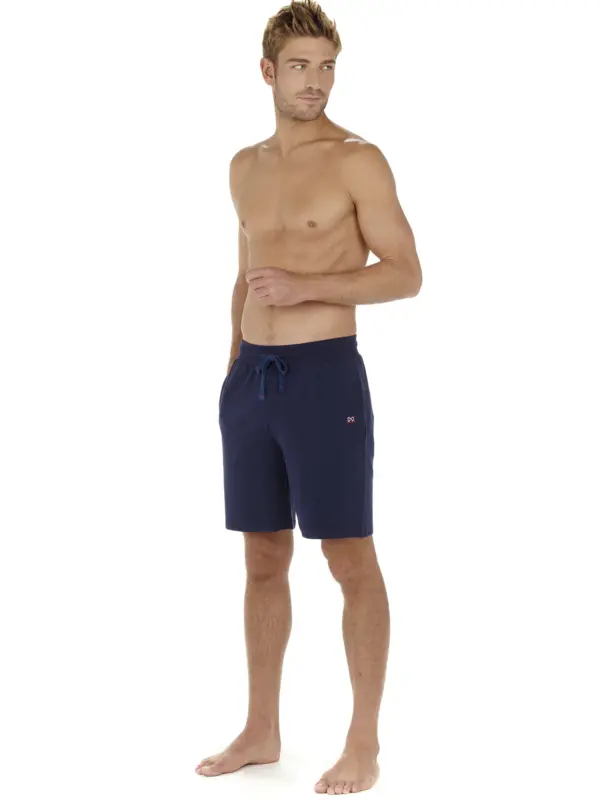 HOM - Homewear Shorts - Sport Lounge - navy, Maat:2XL