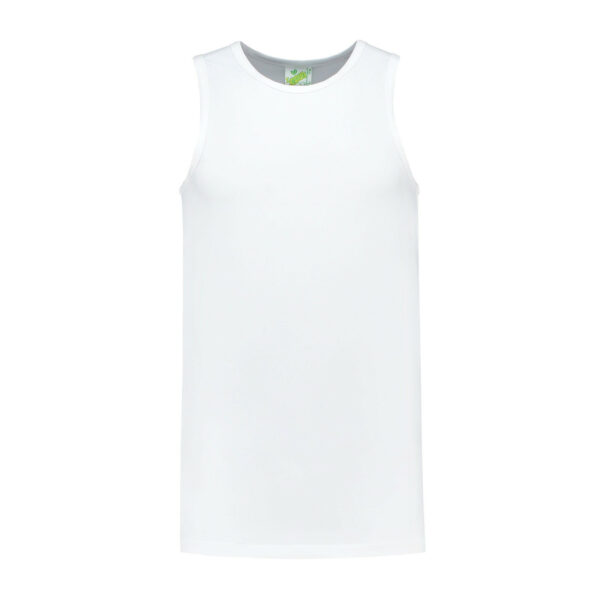 Lemon & Soda Sport singlet voor heren - wit - mouwloos