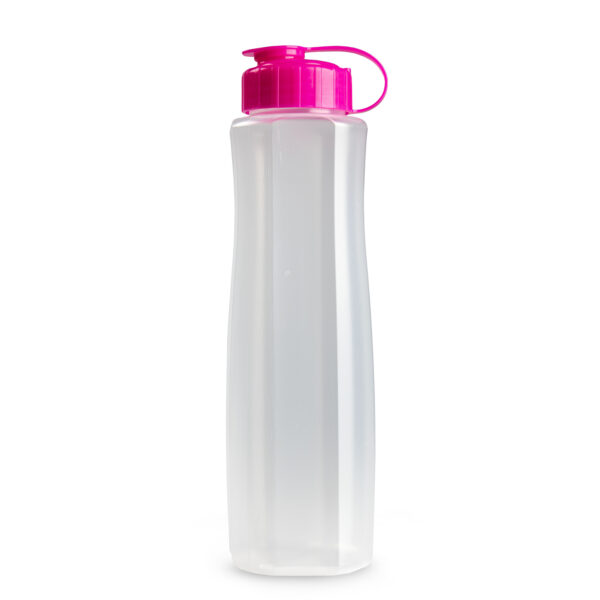 Plasticforte Kunststof waterfles - 1500 ml - roze - drinkfles