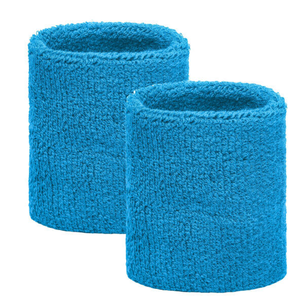 Myrtle Beach Zweetbandjes - 8x - gekleurd - voor de pols - teams maken - sporten