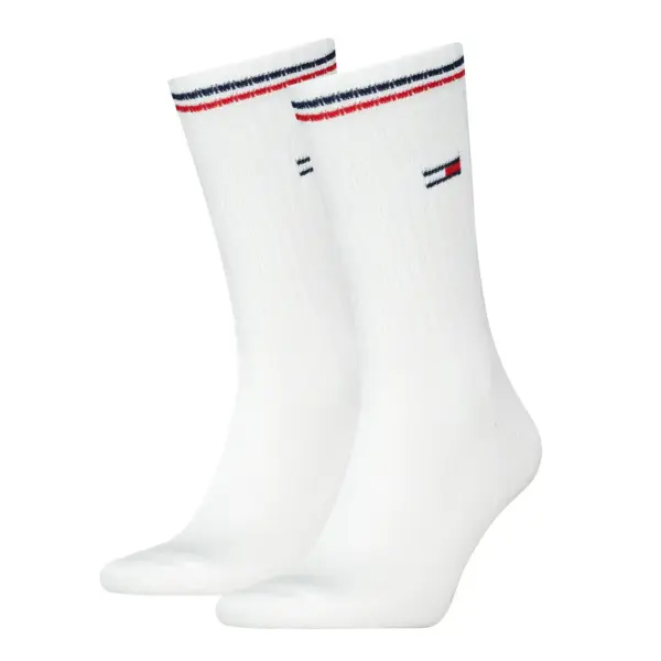Tommy Hilfiger Unisex Crew Socks 2-paar - Sport crew sokken dames en heren