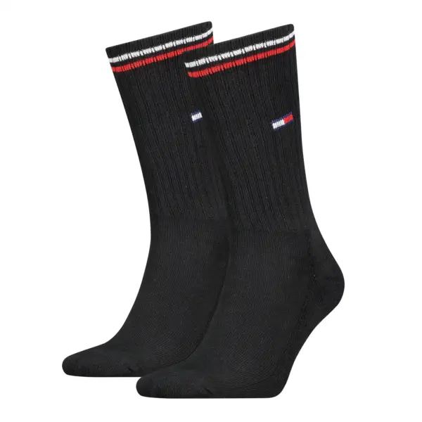Tommy Hilfiger Unisex Crew Socks 2-paar - Sport crew sokken dames en heren