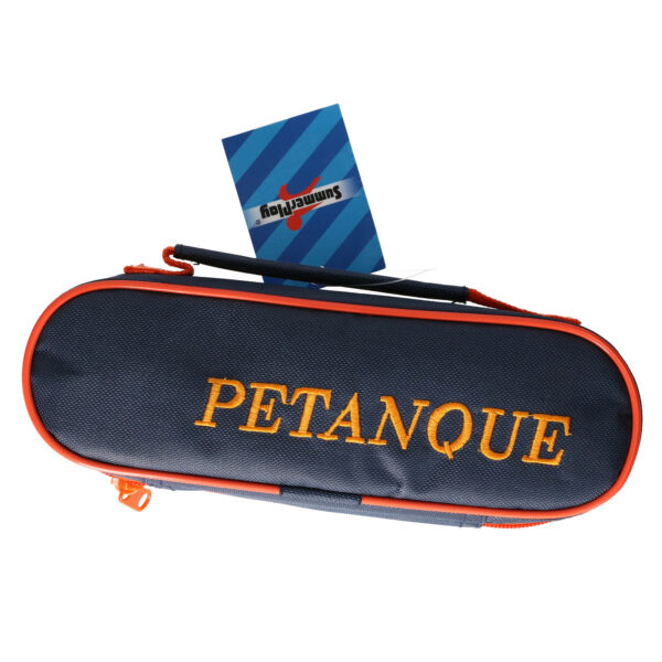 Jeu de boules set - in draagtas - 3 ballen/1 but - petanque