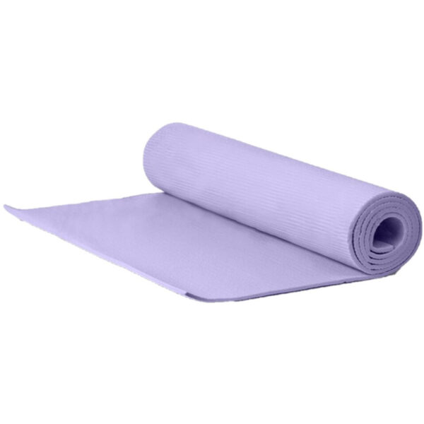 Yogamat/fitness sport matje - lila - 183 x 60 x 1 cm - Sportmat - Thuis sporten