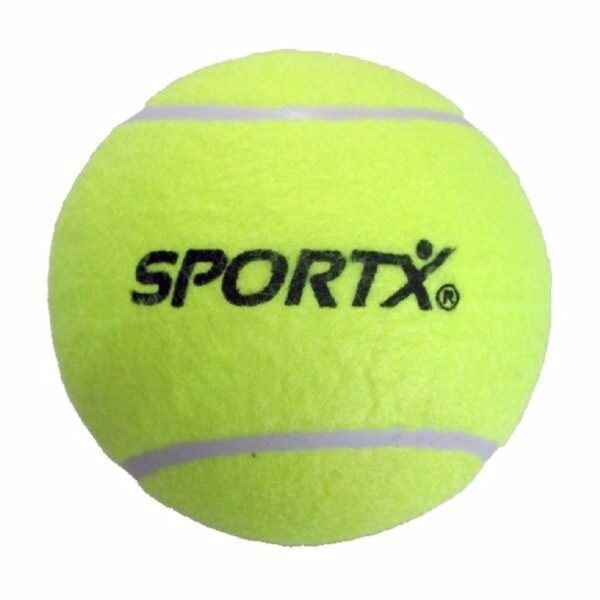 SportX Grote Tennisbal - D13 cm - geel - speelgoedbal