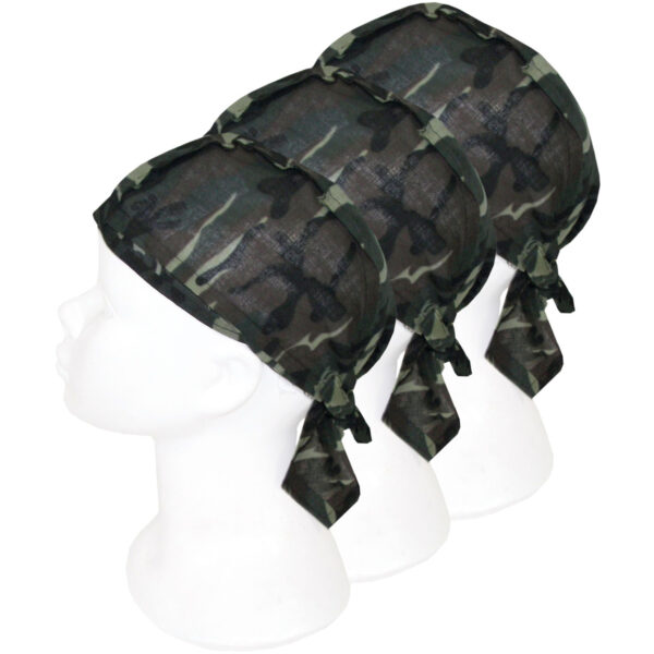 15x Bandanas legerprint voor kinderen/volwassenen