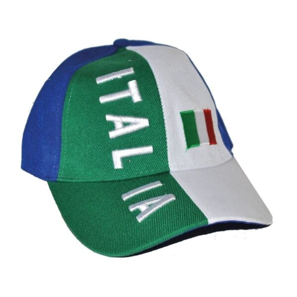 Funny Fashion baseball cap Italie - voor volwassenen - landen/EK/WK - supporters