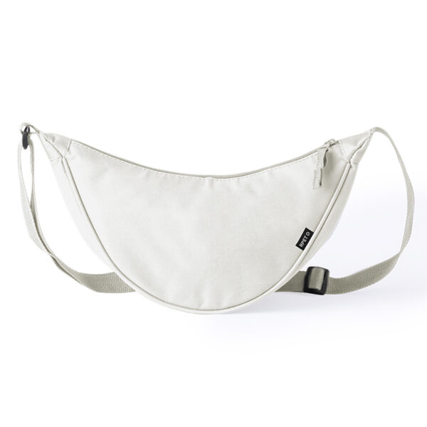 Heuptas of schoudertas Stiva - verstelbaar - creme wit - polyester - 1 vaks - volwassenen - vrije tijd