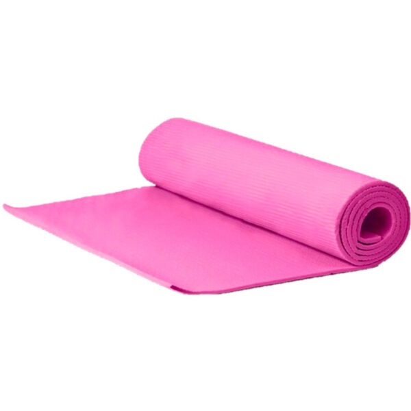 Yogamat/fitness sport matje - roze - 180 x 51 x 1 cm - Sportmat