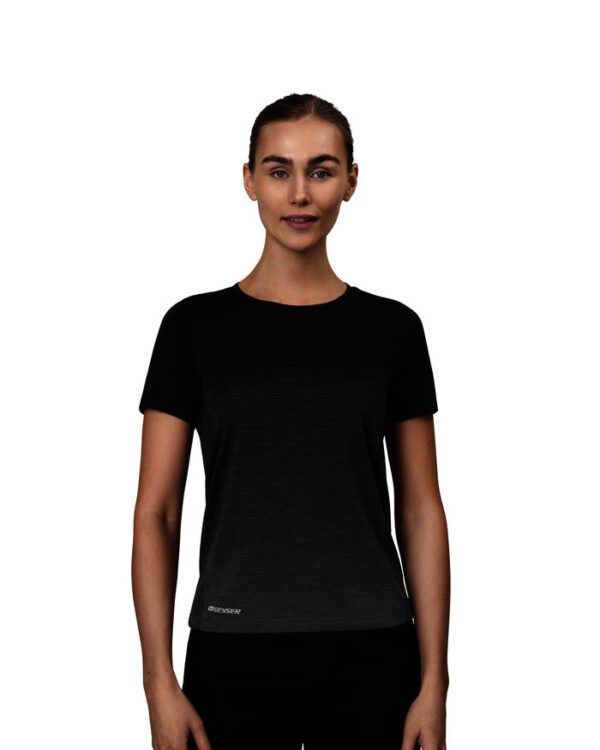 GEYSER G11024 GEYSER striped T-shirt. seamless. women