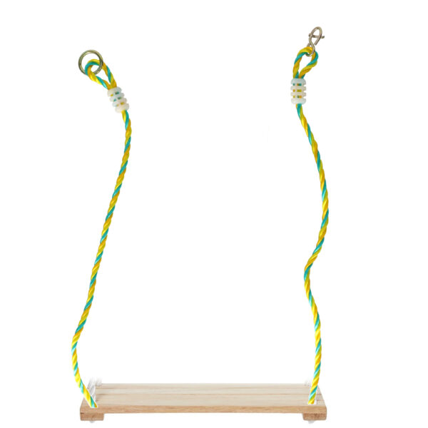 Schommel zitje - hout - 40 cm - tot 60 kg - buitenspeelgoed - kinderschommel