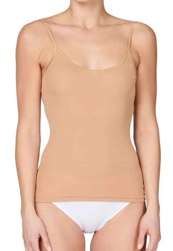 Microfiber dames spaghetti hemd Young - Aansluitend Onderhemd vrouwen